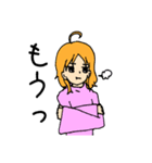 ゆるふわ系女の子スタンプ（個別スタンプ：23）