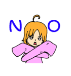 ゆるふわ系女の子スタンプ（個別スタンプ：27）