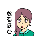 ゆるふわ系女の子スタンプ（個別スタンプ：37）