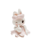 Nakalle, expressive handmade clay rabbit（個別スタンプ：8）