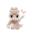 Nakalle, expressive handmade clay rabbit（個別スタンプ：22）
