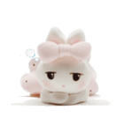 Nakalle, expressive handmade clay rabbit（個別スタンプ：28）