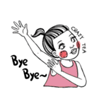 Miss Crazy TEA（個別スタンプ：12）