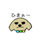 ゆる〜いゴールデンレトリバー（個別スタンプ：17）