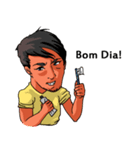 Sticker 1 in Portuguese（個別スタンプ：1）