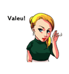 Sticker 1 in Portuguese（個別スタンプ：8）