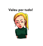 Sticker 1 in Portuguese（個別スタンプ：10）