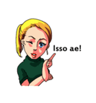 Sticker 1 in Portuguese（個別スタンプ：15）