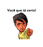 Sticker 1 in Portuguese（個別スタンプ：17）