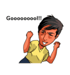 Sticker 1 in Portuguese（個別スタンプ：19）