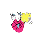 ハロー、ぎゃ-こ（個別スタンプ：1）