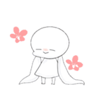 おさげちゃんといっしょ（個別スタンプ：2）