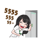 Eco Woman Scientist（個別スタンプ：17）