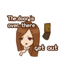 Daydream Girl-full of malice-English（個別スタンプ：14）