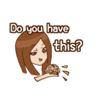 Daydream Girl-full of malice-English（個別スタンプ：15）