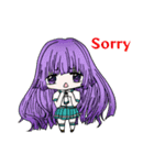 High school students daily life（個別スタンプ：3）