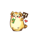Rice Cake Family（個別スタンプ：13）
