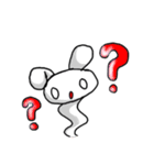piou-piou Rabbit（個別スタンプ：8）