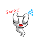 piou-piou Rabbit（個別スタンプ：9）