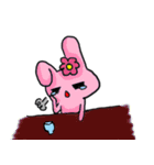 piou-piou Rabbit（個別スタンプ：21）