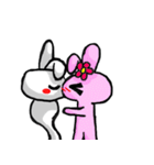 piou-piou Rabbit（個別スタンプ：23）