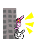 piou-piou Rabbit（個別スタンプ：40）