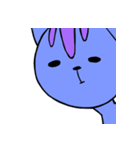 Blue Cat and Cheese Rat（個別スタンプ：1）