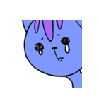 Blue Cat and Cheese Rat（個別スタンプ：4）