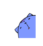 Blue Cat and Cheese Rat（個別スタンプ：5）