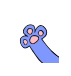 Blue Cat and Cheese Rat（個別スタンプ：6）