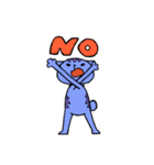 Blue Cat and Cheese Rat（個別スタンプ：22）