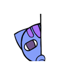 Blue Cat and Cheese Rat（個別スタンプ：28）