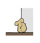 Blue Cat and Cheese Rat（個別スタンプ：40）