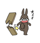 ごますりうさぎ（個別スタンプ：38）