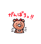 三日月くまさんの生活（個別スタンプ：16）