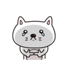 泣きネコ（個別スタンプ：1）