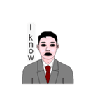 Smart working, men's style version 1.1（個別スタンプ：21）