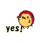 愛しいハリネズミ（個別スタンプ：31）