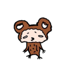 擬態したカエル（個別スタンプ：6）