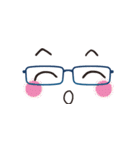 fun glasses（個別スタンプ：34）