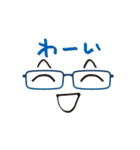 fun glasses（個別スタンプ：35）