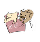 日常で使える 3匹のぶたスタンプ（個別スタンプ：18）