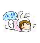 仮病？おもしろうーさん。いいわけシリーズ（個別スタンプ：25）