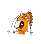 DinoOrange（個別スタンプ：2）