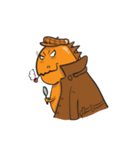 DinoOrange（個別スタンプ：15）