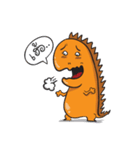 DinoOrange（個別スタンプ：17）