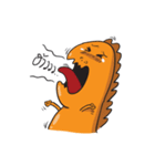 DinoOrange（個別スタンプ：18）