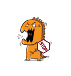 DinoOrange（個別スタンプ：31）
