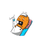 DinoOrange（個別スタンプ：36）