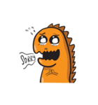 DinoOrange（個別スタンプ：40）